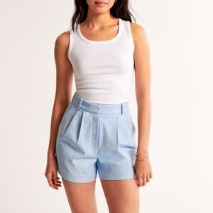 BNWT Abercrombie A&F Sloane Tailored Short, Blue Size 31